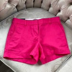 J Crew Hot Pink 3 1/2” Short